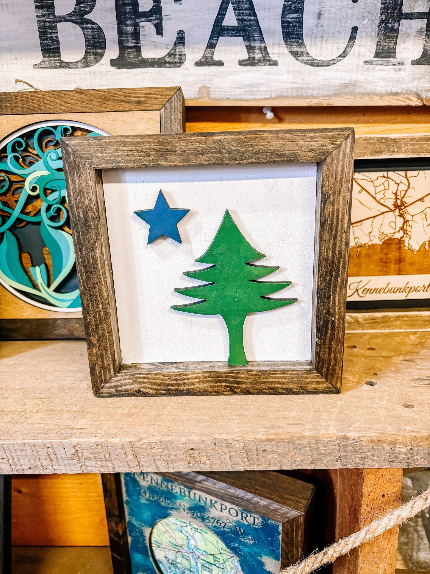 Original Maine 1901 Flag