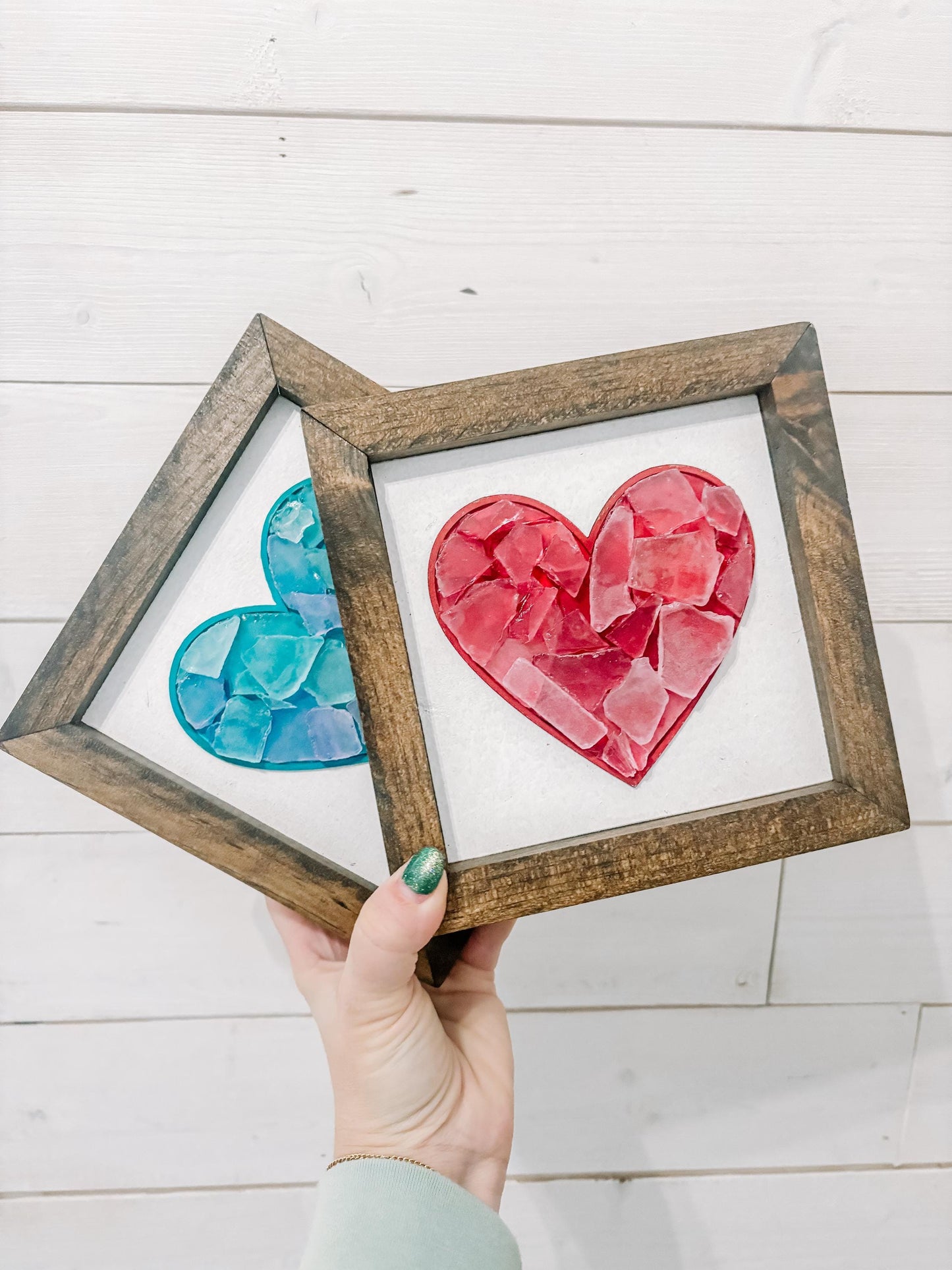 Seaglass Heart