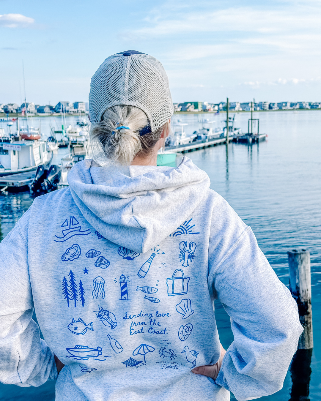 East Coast icons hoodie