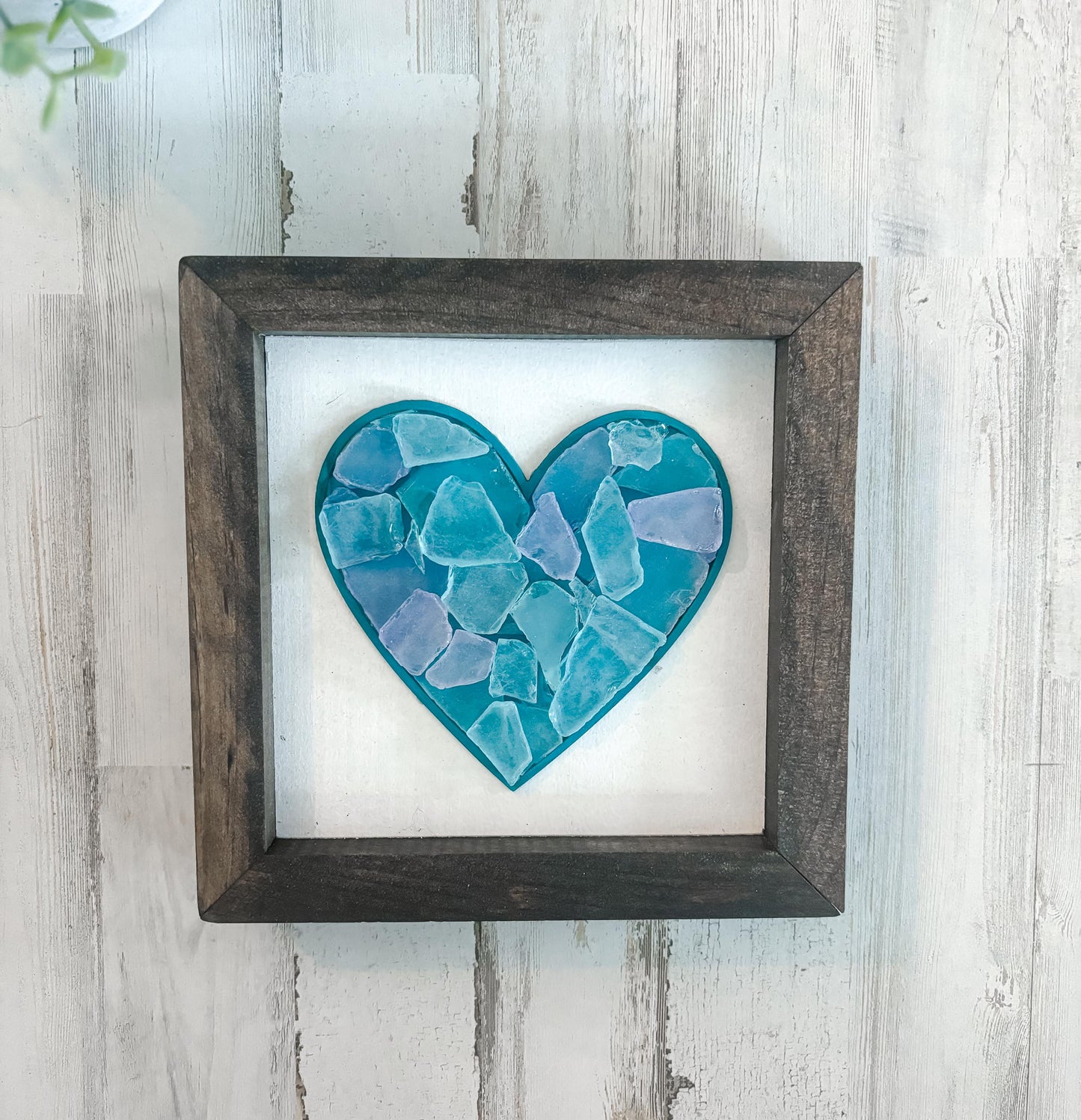 Seaglass Heart