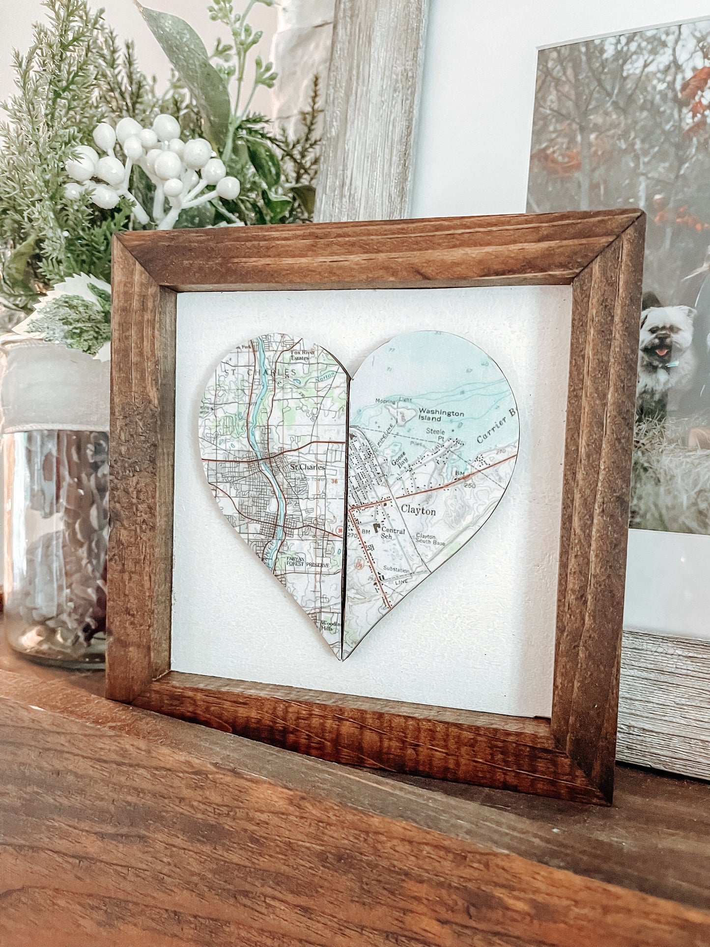 Personalized Heart Map with Two Maps