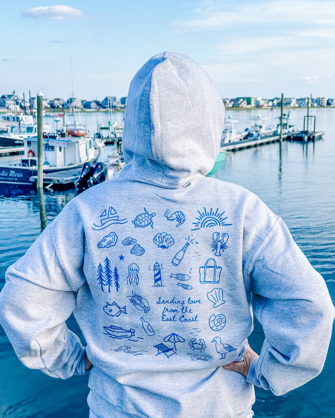 East Coast icons hoodie