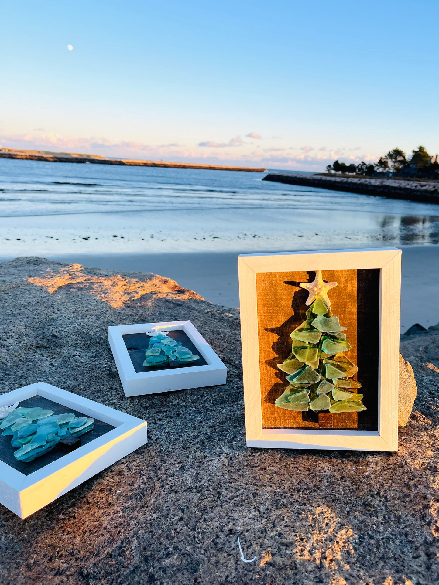 Seaglass Christmas Tree