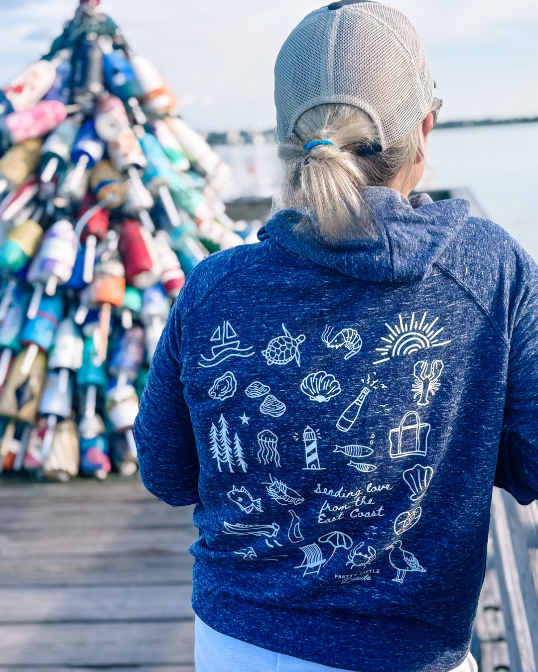 East Coast icons hoodie