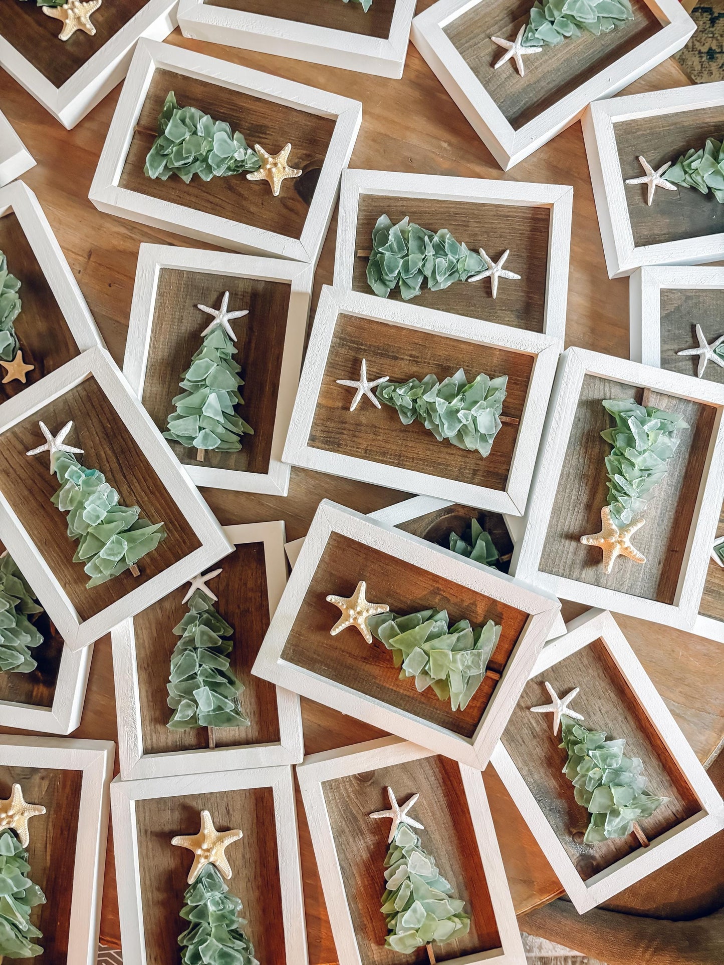 Seaglass Christmas Tree