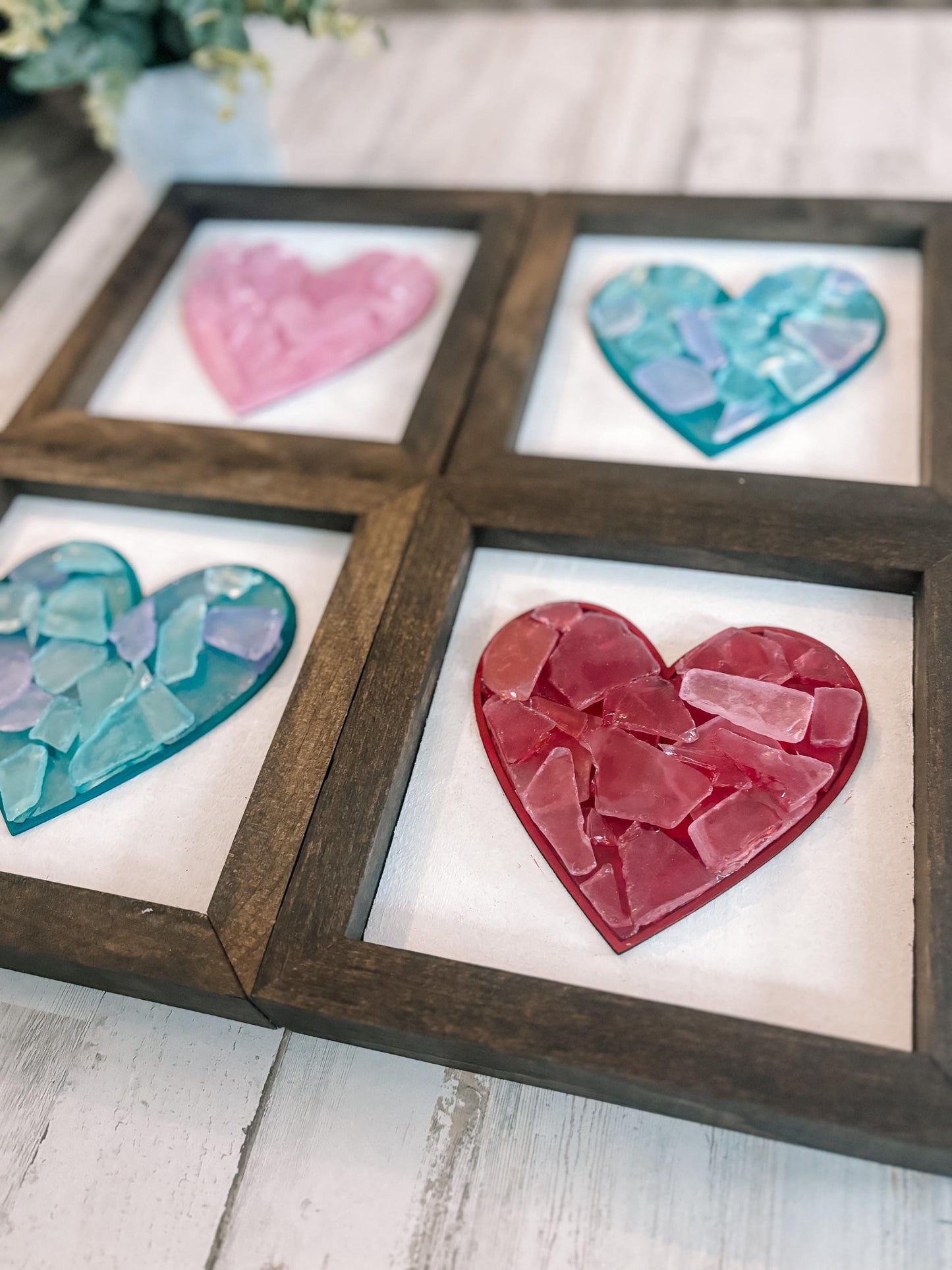 Seaglass Heart