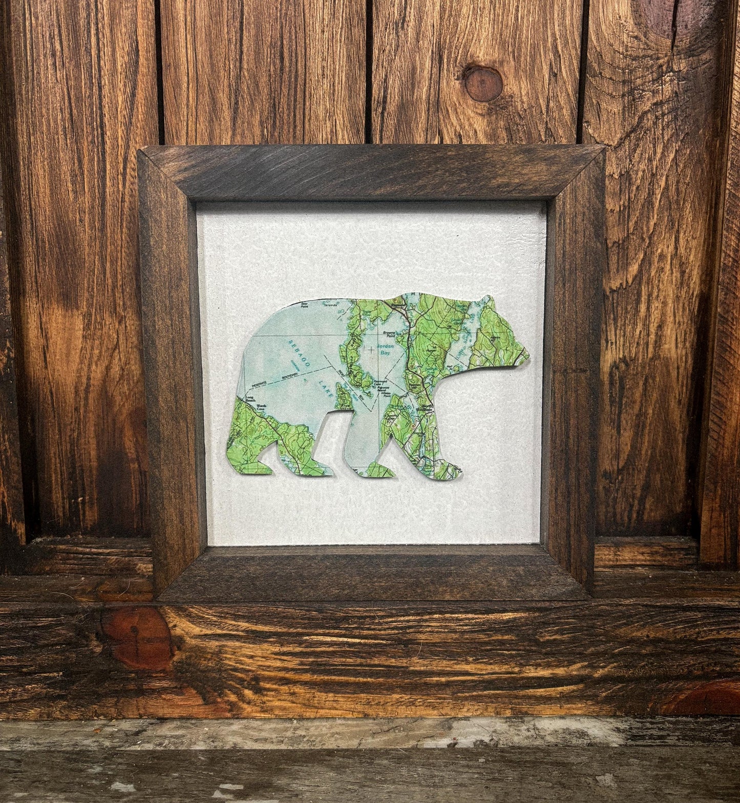 Custom Bear Shape Map