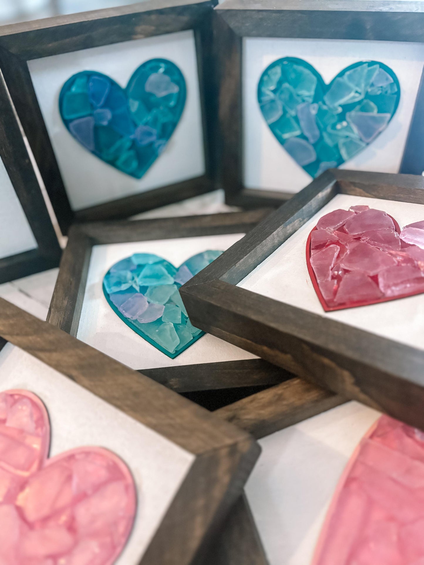 Seaglass Heart