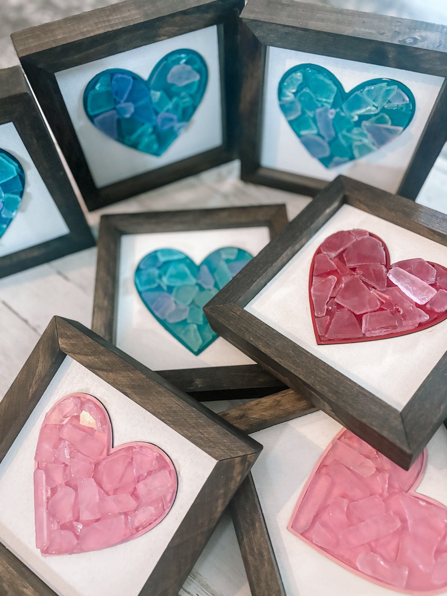 Heart Seaglass