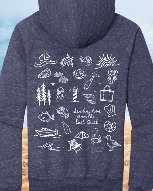 East Coast icons hoodie