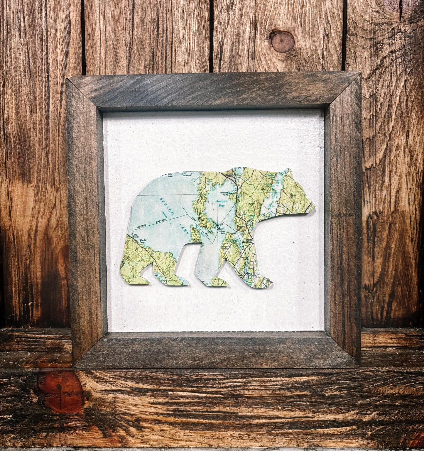 Custom Bear Shape Map